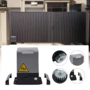 Sliding Gate Opener 1800kg 750W Electric Auto Driveway Motor Remote Kit IP44 AU