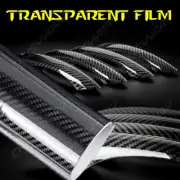 12" x 60" Premium 5D Gloss Black Carbon Fiber Vinyl Wrap Bubble Free Air Release (for: Subaru)