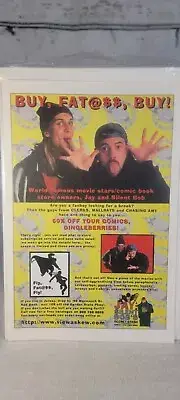 Jay and Silent Bob Secret Stash Vintage Print Ad/Poster Official Promo Art!