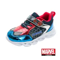 在飛比找PChome24h購物優惠-【Marvel 漫威】蜘蛛人 童鞋輕量電燈運動鞋 藍紅/MN