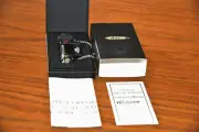 Blazer PB207 The Torch Butane Refillable Lighter, Black, Made In Japan