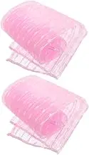 SAFIGLE 2pcs Soft Nylon Exfoliating Bath Scrubber Towel for Women Men Long Back Cloth Comfortable Shower Towel for Dirt Removal Luxurious Bathing Experience