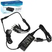 HQRP 8 Port AC Adapter Power Supply for CCTV Cameras 12V 5A + Pigtail