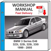 BMW 323i 325i 328i 330i 1999 - 2005 SERVICE REPAIR WORKSHOP MANUAL ON CD