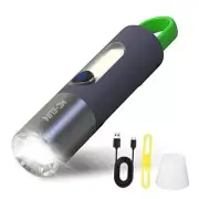 Rechargeable Flashlight,USB C High Lumens Zoomable Small LED Flashlight 4