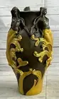 Gallery 3 Bronze Mermaids Dancing Sculpture Statue Vase Nude Gilt