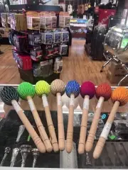 Bolillo Tambora (bass drum mallet) Estilo Nayarit Colores (Each)