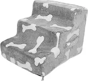 Kisangel Pet Stairs Ladder Doggy Stairs Dog Stairs for Beds Dog Stairs for Couch Cat Stairs for High Couch High Bed Dog Stairs Dog Steps for Sofa Pet Steps for High Beds