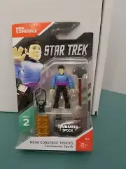 Mega Construx Heroes Star Trek Commander Spock Toy