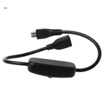 DOU POWER MICRO USB 開關電纜,用於行車記錄儀延長線,帶 ON OFF 開關