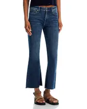 rag & bone Flexi Dahlia Mid Rise Ankle Flare Leg Jeans in Teo