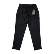 G/Fore (Womens Medium) Relaxed Fit Tech Nylon Track Golf Pants Drawstring Black