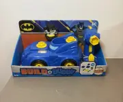 Tomy Build A Buddy Batmobile W/Batman Figurine And Drill - New W Light Wear
