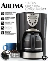 在飛比找Yahoo!奇摩拍賣優惠-AROMA 自動磨豆 美式咖啡機玻璃壺 咖啡壺 (ACM-9