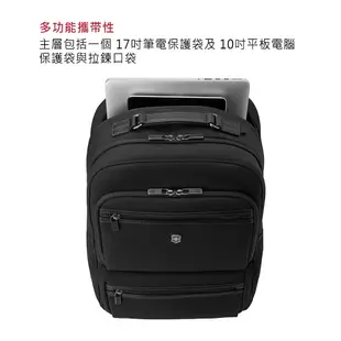 VICTORINOX 瑞士維氏17吋雙層電腦後背包 Deluxe Backpack 611475