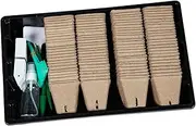 ibasenice 1Set Plant Nursery Cups Useful Plant Nutrition Starter Pots for Seedlings for Gardening and Transplanting Balconies Patios and Gardens