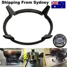 Cast Iron Wok Pan Stand Support Ring Rack Tools Black For Gas BurnVNs Hob CookPB