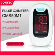 Finger Pulse Oximeter Blood Oxygen Saturation SPO2 Heart Rate O2 Patient Monitor