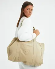 Stonewashed Tote Bag Oat
