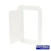 Timco - Timloc Access Panel - Plastic - Hinged - White AP150 155 x 235 - 1 Each
