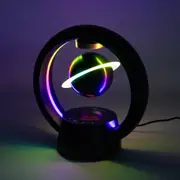 X Echo Magnetic Levitating Planet Bluetooth Speaker 10W With RGB Lighting Black