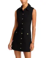 French Connection Azra Button Front Dress