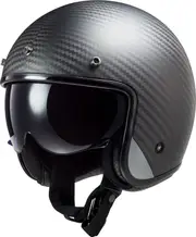 LS2 OF601 Bob II Carbon, open face helmet , color: Matt-Black , size: M