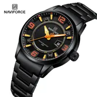 在飛比找蝦皮商城優惠-Naviforce 8044 男士頂級品牌豪華手錶不銹鋼運動