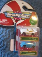Micro Machines diecast miniature cars NEW IN PACKAGE Felis & Condor