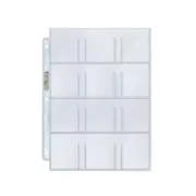 10 x Ultra Pro Platinum 12 Pocket Binder Album Sleeves Stickers Cards Tags Pages