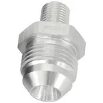 Aeroflow Metric M10 X 1.0mm to -8AN Silver Male M10X1.0mm to -8AN - AF743-08S
