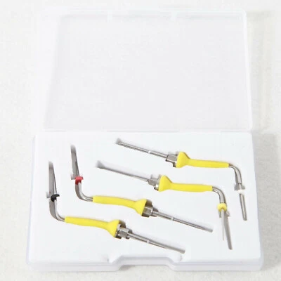 4X Heated Tip Plugger Needle for Dental Endo Obturation System Gutta Percha Pen