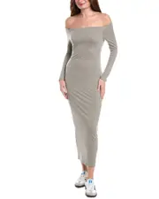 James Perse Off-The-Shoulder Dress