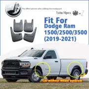 Front+Rear Flaps Flag Splash Mud Guard Protective Fender For Dodge Ram 1500 2500