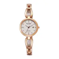 在飛比找PChome24h購物優惠-Roven Dino羅梵迪諾 明豔佳人時尚腕錶-玫瑰金X白