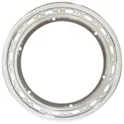 Weld Racing Sprint Beadloc Ring Polished Suit 15" Rim, 16 Bolt With 6 Dzus Buttons (No Cover)