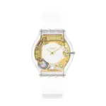 【SWATCH】SKIN超薄系列手錶COEUR DORADO 瑞士錶 錶(34MM)