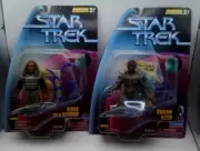 Star Trek Sisko as Klingon & Swarm Alien Warp Factor Series 2 1997 Playmate NIB