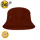 【BUFF 西班牙 可收納漁夫帽《暗紅磚紋》】125343/防曬帽/遮陽帽/登山/露營