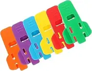SECFOU 6pcs Portable Drink Can Opener Colorful Beverage Can Cover Protector User Friendly Kitchen Gadget for Beer and Soda for Picnics and Camping