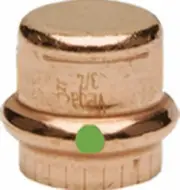 Viega 77717 3/4" ProPress Copper Cap, Press Connection