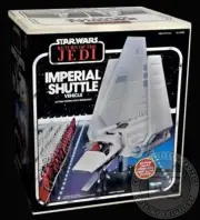 DEFLECTOR DC® Star Wars Imperial Shuttle Vehicle (Kenner) DISPLAY CASE