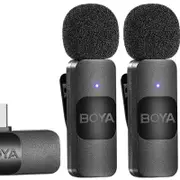 Boya BY-V20 Wireless Lavalier Lapel Microphone Type-C