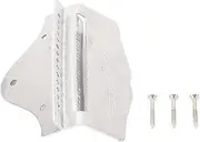 Professional Metal 14 String Mandolin Tailpiece Replacement Silver Enhances Tuning Accuracy and Installation for Mandolin Players