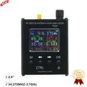 RF Vector Antenna Analyzer SWR Meter 34.375MHZ-2.7GHz SWR S11 PS200 N1201SA+