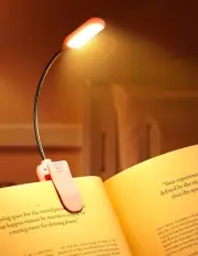 Book Lights for Reading at Night in Bed, 80 Hours Runtime LED Book Light Recharg