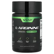 Snap Supplements, L-Arginine, Caffeine-Free, 60 Capsules