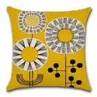 18" Cushion Cover Abstract Flower throw pillow covers sofabed Outdoor decor