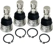 Ball Joint Set for All Polaris RZR 570 800, Sportsman/Scrambler 850 and 2013-2016 Polaris Ranger 900 XP/Diesel/Crew,4pcs ATV/UTV A-Arm Front Ball Joint Joints Set Upper and Lower