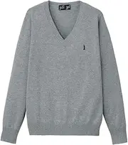 EASTBOY(イーストボーイ) East Boy Pullover Sweater, Cotton Pullover, 12G, Women's